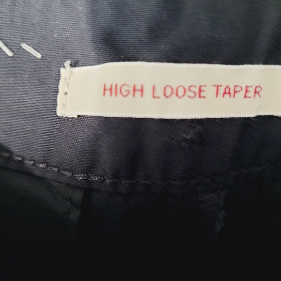 Levi’s TAILORED HIGH LOOSE TAPER WOMEN'S PANTS Black 24 - Picture 5 of 10
